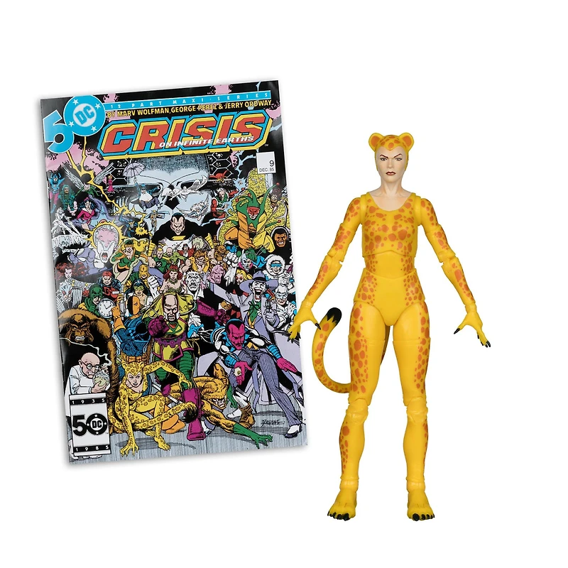 McFarlane Toys DC Direct Crisis on Infinite Earths Cheetah 7-in Action Figure