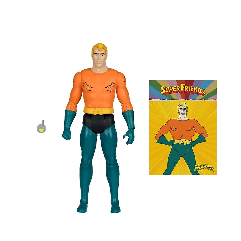 McFarlane Toys DC Super Friends Aquaman  6-in Retro Action Figure