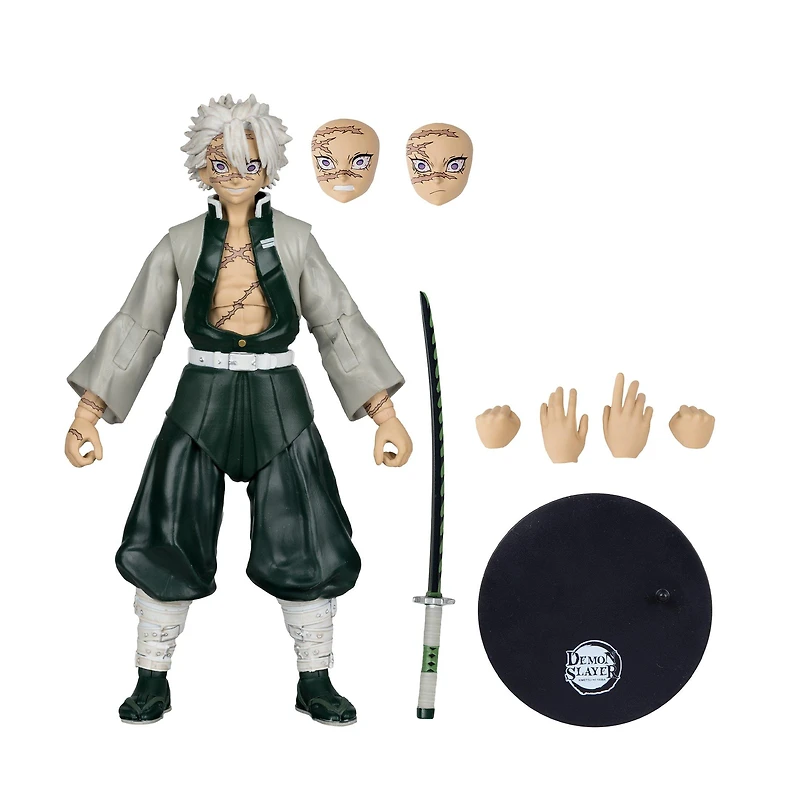 McFarlane Toys Demon Slayer Sanemi Shinazugawa 7-in Action Figure