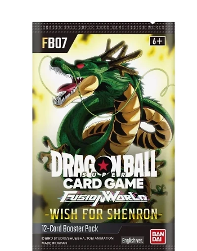 Bandai Dragon Ball Super Fusion World 7 Wish For Shenron Booster Pack