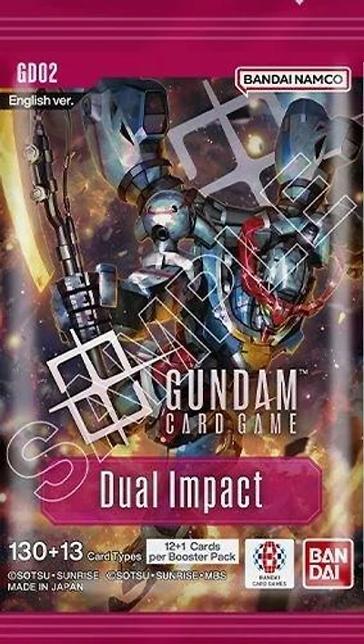 Gundam TCG Dual Impact [GD02] Booster Pack