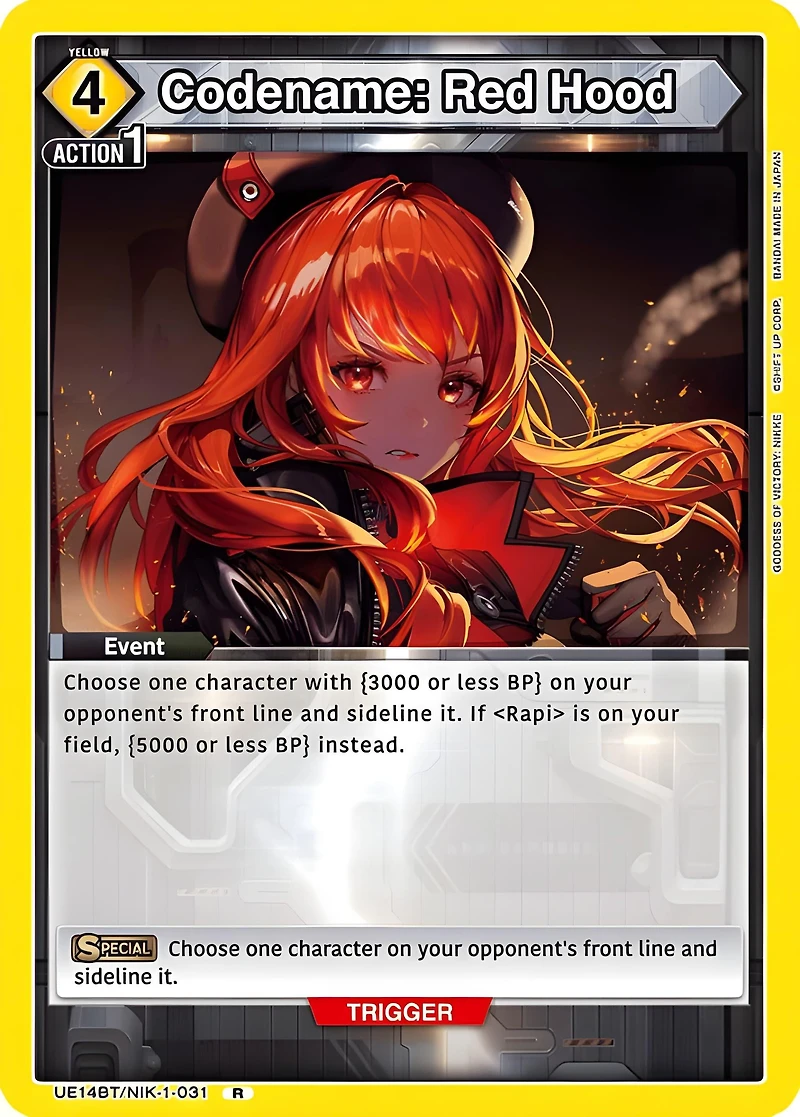 Union Arena Card Game: Goddess of Victory: Nikke Booster Pack (UE14BT)