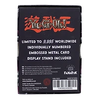 Yu-Gi-Oh! Limited Edition Summoned Skull Metal Card