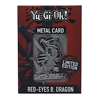 Yu-Gi-Oh! Limited Edition Red Eyes B. Dragon Metal Card
