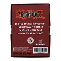 Yu-Gi-Oh! Limited Edition Red Eyes B. Dragon Metal Card