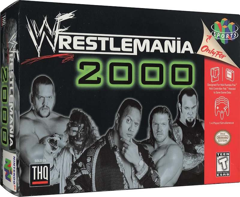 WWF Wrestlemania 2000 - Nintendo 64