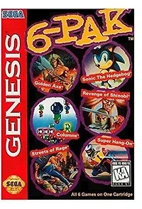 6-Pak - Sega Genesis