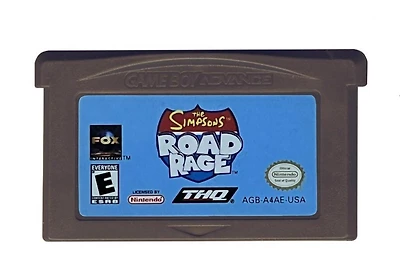 The Simpsons Road Rage - Game Boy Advance