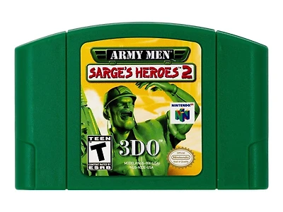 Army Men Sarge's Heroes 2 - Nintendo 64
