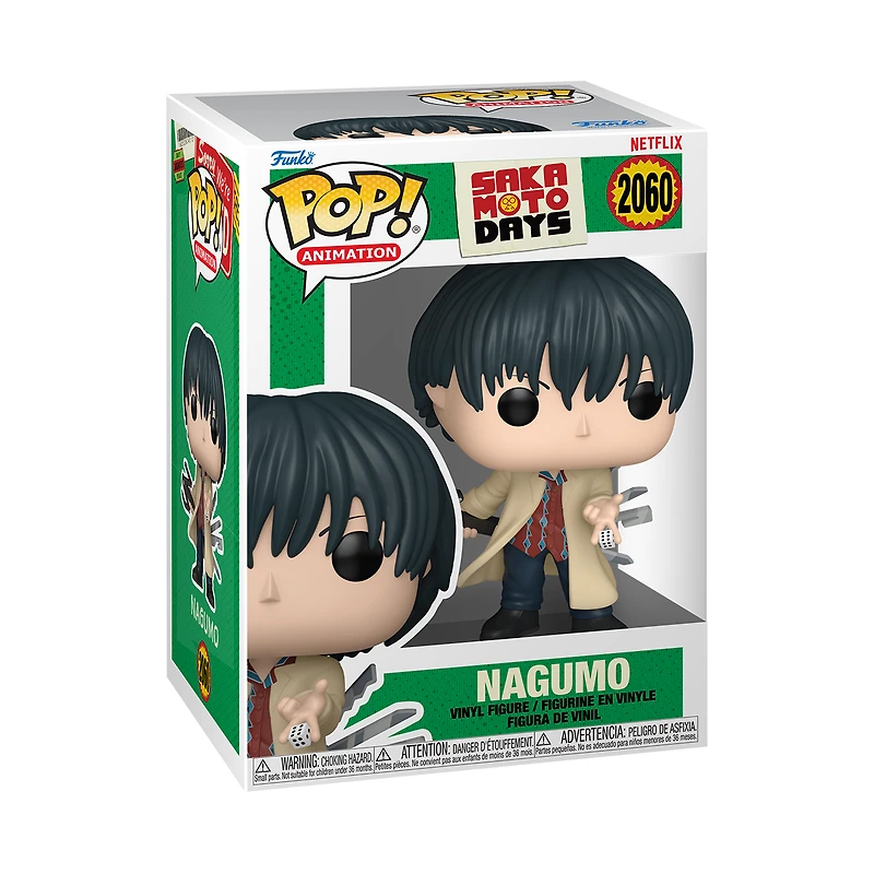 Funko POP! Animation: Sakamoto Days Yoichi Nagumo 3.9-in Vinyl Figure