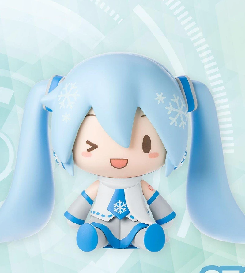 Fuwa Petit Hatsune Miku Series Chibi Snow Miku 3.1-in Figure