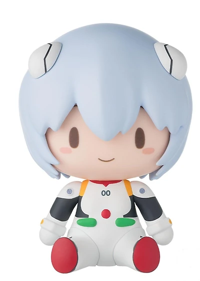 Rebuild of Evangelion Fuwa Petit Chibi Rei Ayanami 3.15-in Figure