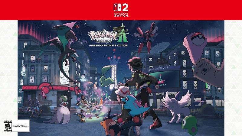 Nintendo Switch 2 Console and Pokemon Legends: Z-A Bundle