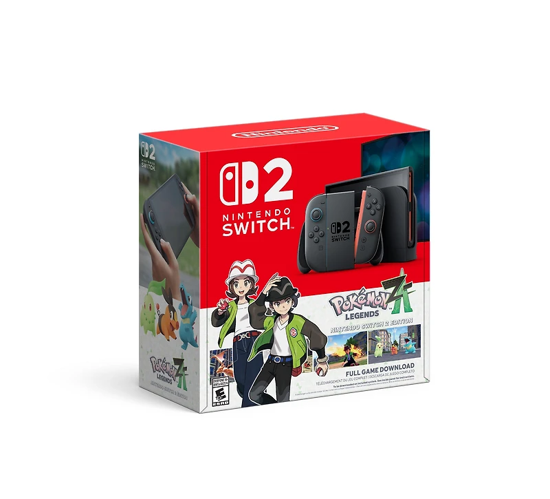 Nintendo Switch 2 Console and Pokemon Legends: Z-A Bundle