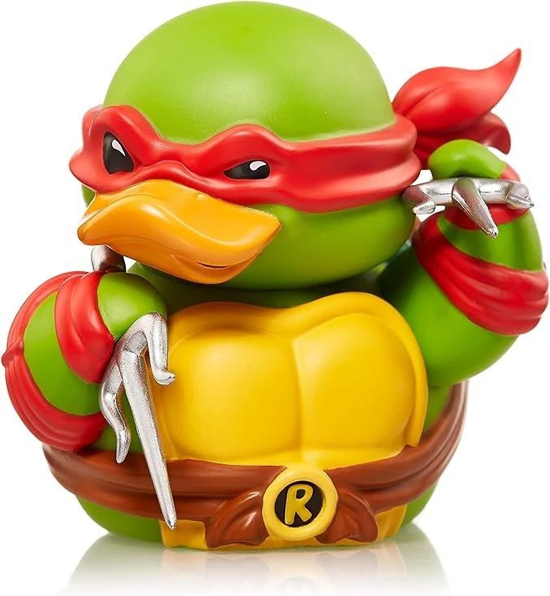 Tubbz Teenage Mutant Ninja Turtles Raphael 3.54-in Collectible Rubber Duck