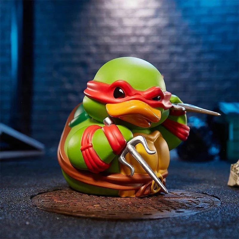 Tubbz Teenage Mutant Ninja Turtles Raphael 3.54-in Collectible Rubber Duck