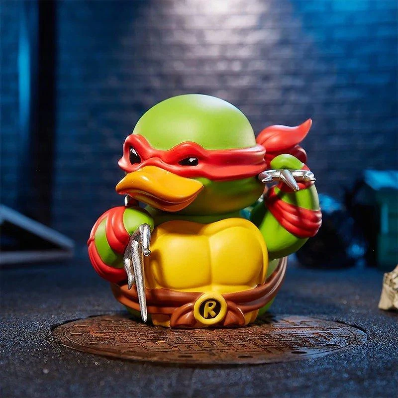 Tubbz Teenage Mutant Ninja Turtles Raphael 3.54-in Collectible Rubber Duck
