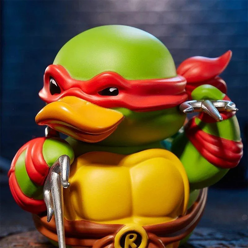 Tubbz Teenage Mutant Ninja Turtles Raphael 3.54-in Collectible Rubber Duck