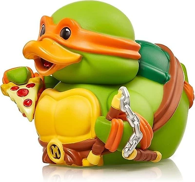 Tubbz Teenage Mutant Ninja Turtles Michelangelo 3.54-in Collectible Rubber Duck