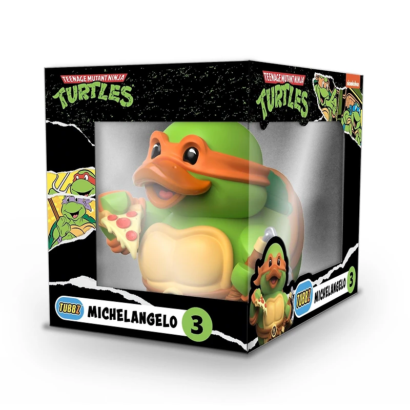 Tubbz Teenage Mutant Ninja Turtles Michelangelo 3.54-in Collectible Rubber Duck