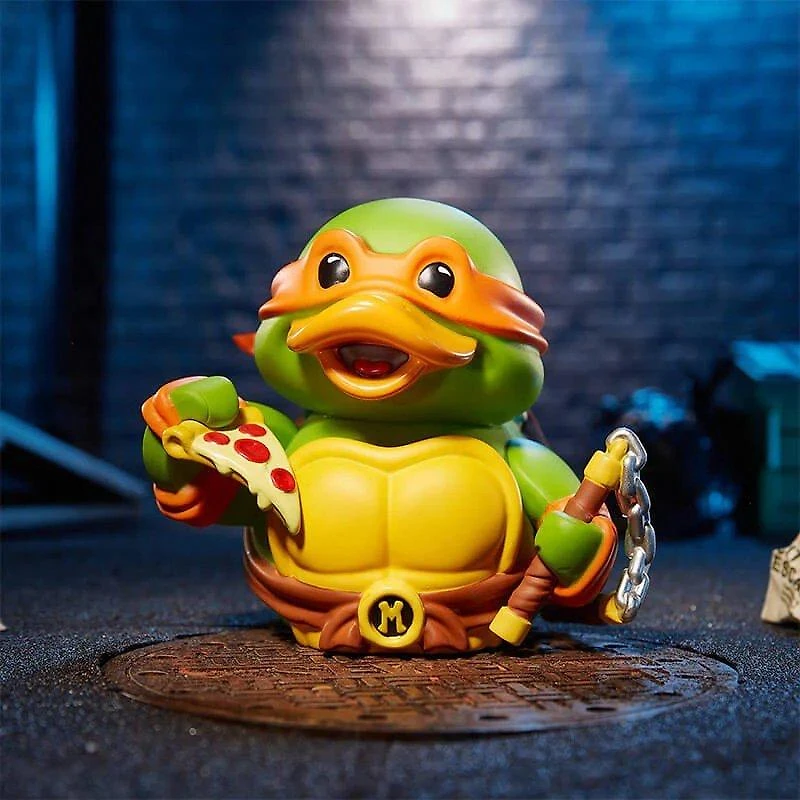 Tubbz Teenage Mutant Ninja Turtles Michelangelo 3.54-in Collectible Rubber Duck