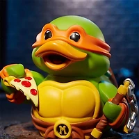 Tubbz Teenage Mutant Ninja Turtles Michelangelo 3.54-in Collectible Rubber Duck