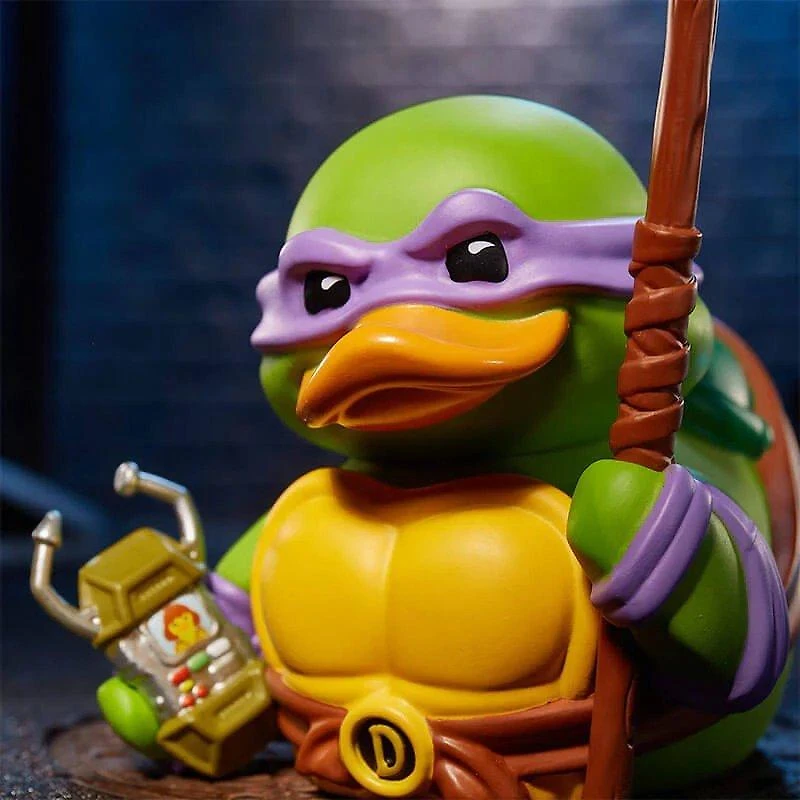 Tubbz Teenage Mutant Ninja Turtles Donatello 3.54-in Collectible Rubber Duck