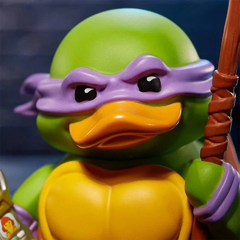 Tubbz Teenage Mutant Ninja Turtles Donatello 3.54-in Collectible Rubber Duck