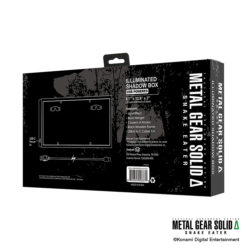METAL GEAR SOLID DELTA: SNAKE EATER Logo Light GameStop Exclusive