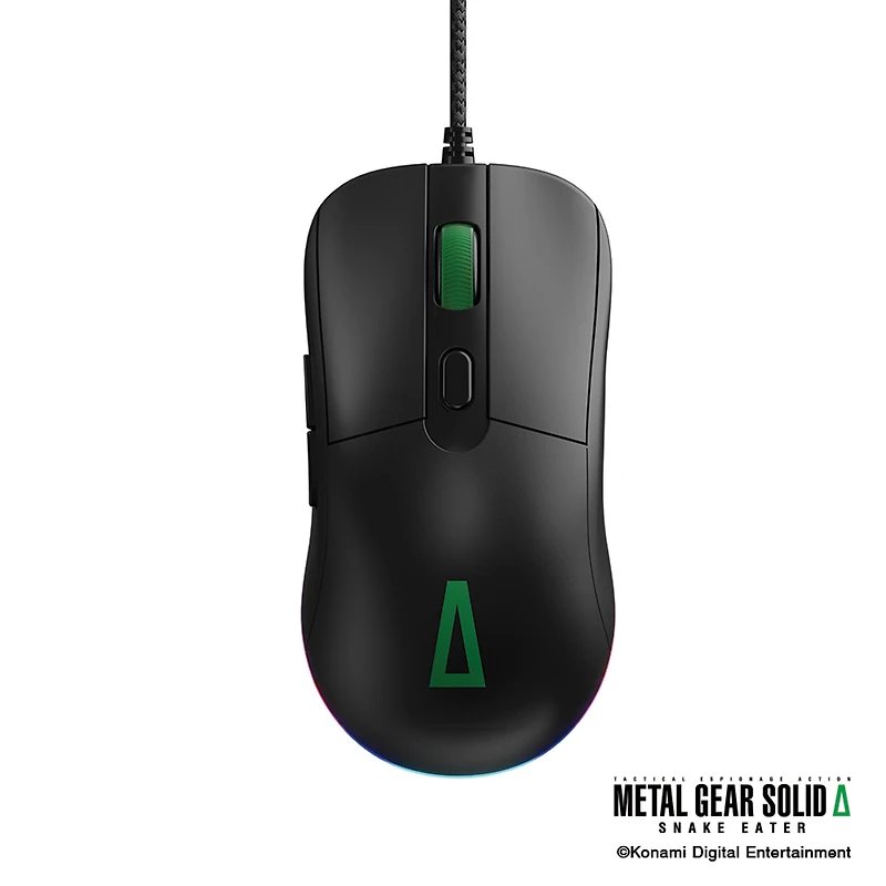METAL GEAR SOLID DELTA: SNAKE EATER Camo 6-Button RGB Gaming Mouse GameStop Exclusive