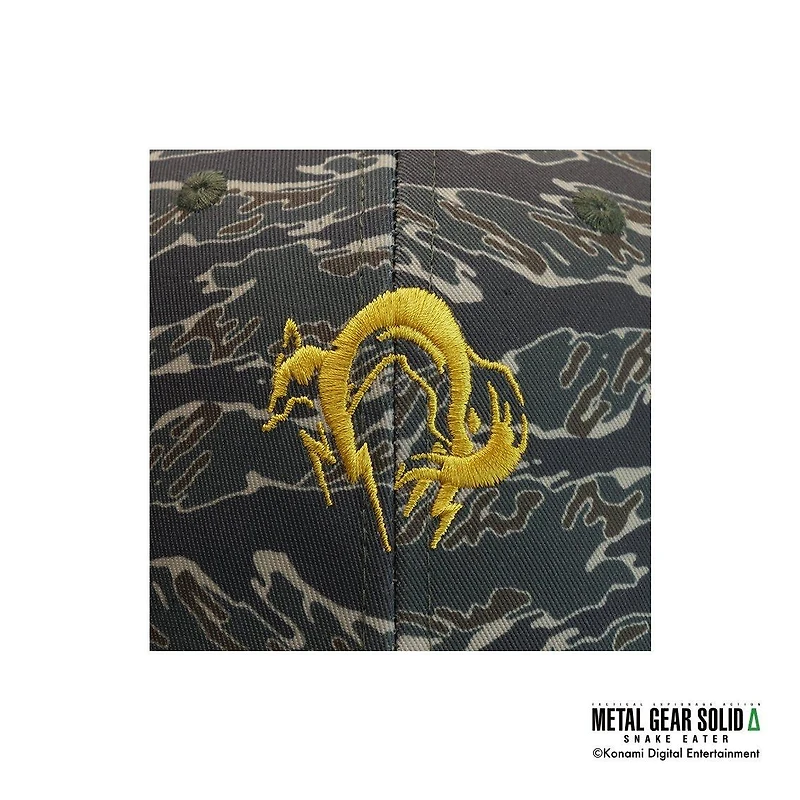 METAL GEAR SOLID DELTA: SNAKE EATER Camo Baseball Hat GameStop Exclusive