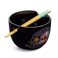 Five Nights At Freddy's Mega Pizzaplex 20oz Ceramic Ramen Bowl with Chopsticks