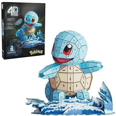 Pokemon Squirtle 4D Puzzle