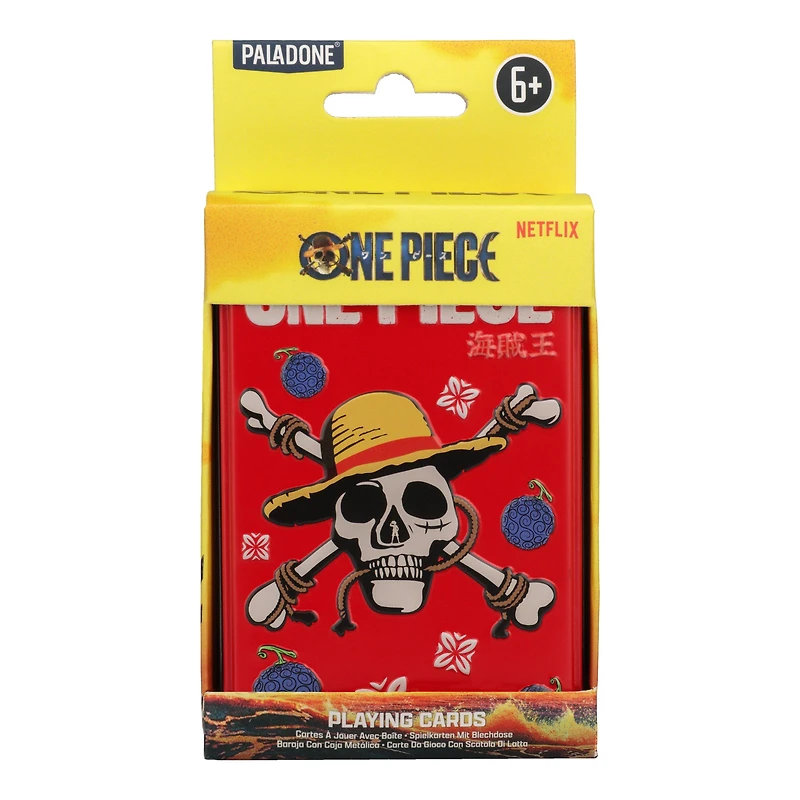 One Piece Playing Cards in Tin