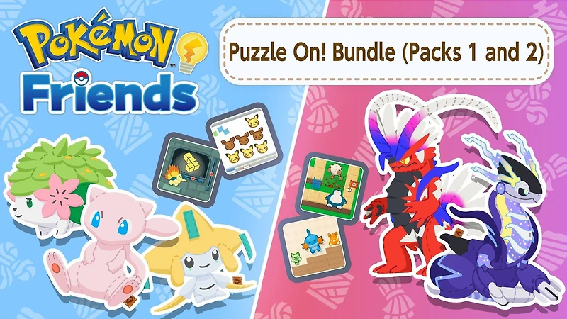 Pokemon Friends: Puzzle On! Bundle - Nintendo Switch