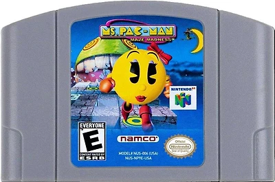 Ms. Pac-Man Maze Madness - Nintendo 64