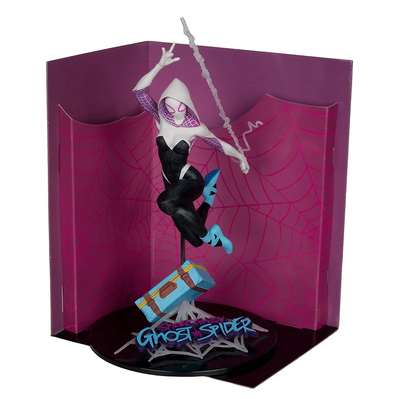 McFarlane Toys Gold Label Collection Marvel The Amazing Spider-Man Ghost-Spider (Issue 1) 1:10th Figure
