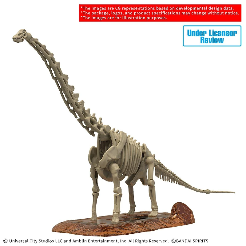 Bandai Hobby Plannosaurus Jurassic World Titanosaurus 2.6-in Figure