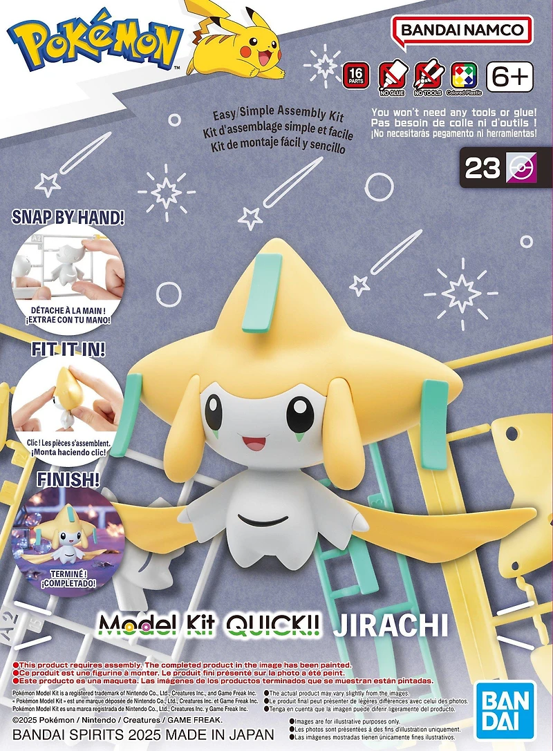 Bandai Hobby Pokemon Jirachi Model Kit