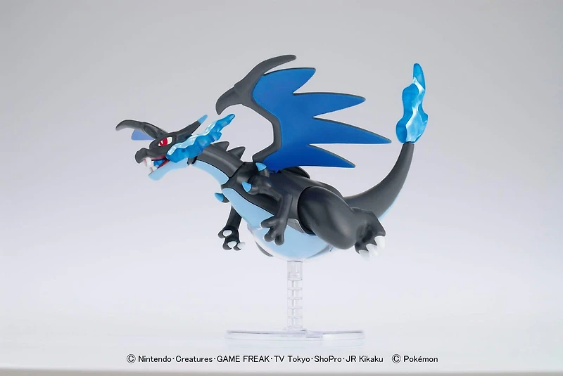 Bandai Hobby Pokemon Mega Charizard X Model Kit