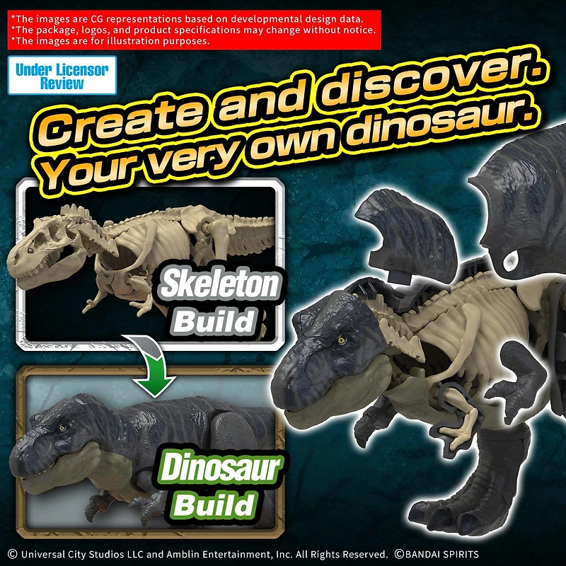 Bandai Hobby Plannosaurus Jurassic World T.Rex 2.6-in Figure