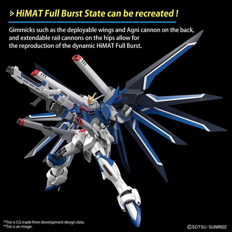 Bandai Hobby Gundam - Gundam SEED Freedom Rising Model Kit