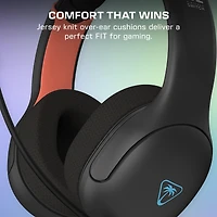 Turtle Beach Airlite Fit Wired Gaming Headset (Charcoal Black) for Nintendo Switch 2, Nintendo Switch, Switch Lite and Switch