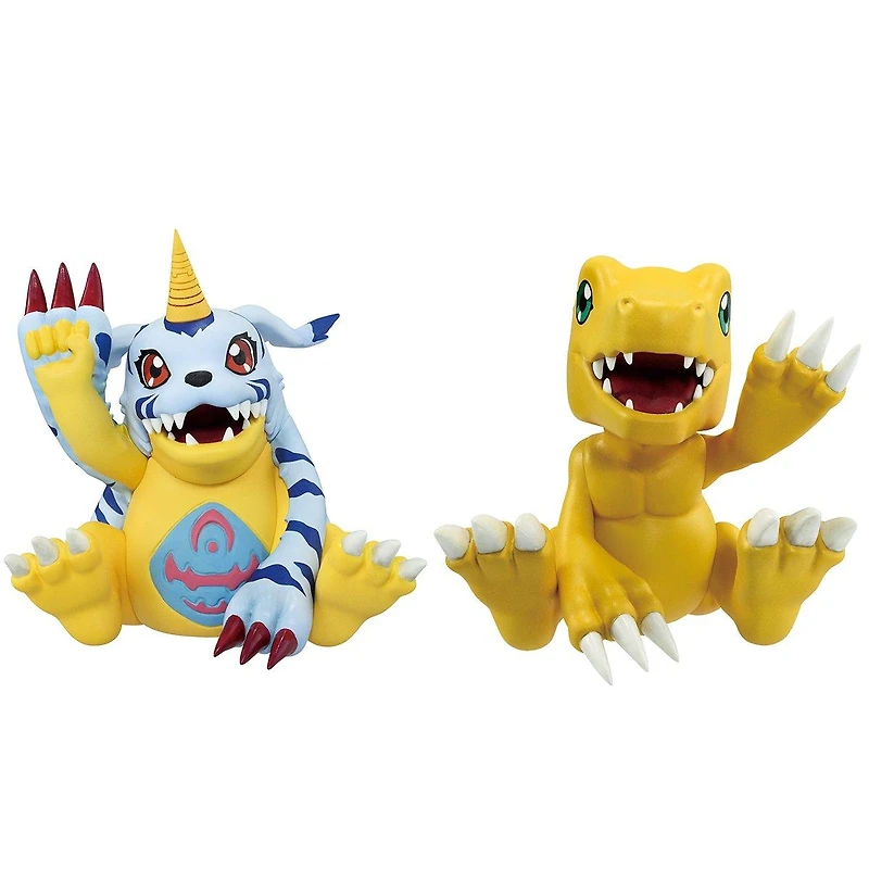 Bandai Digimon Ichibansho Agumon and Gabumon (Clash of Light and Darkness) 3-in Figure Set 2-Pack