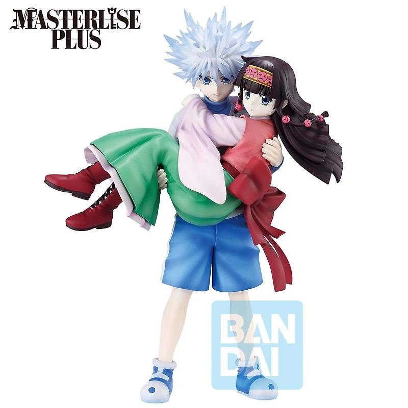 Bandai Hunter X Hunter Masterlise Ichibansho Killua and Alluka 8.7-in Figure