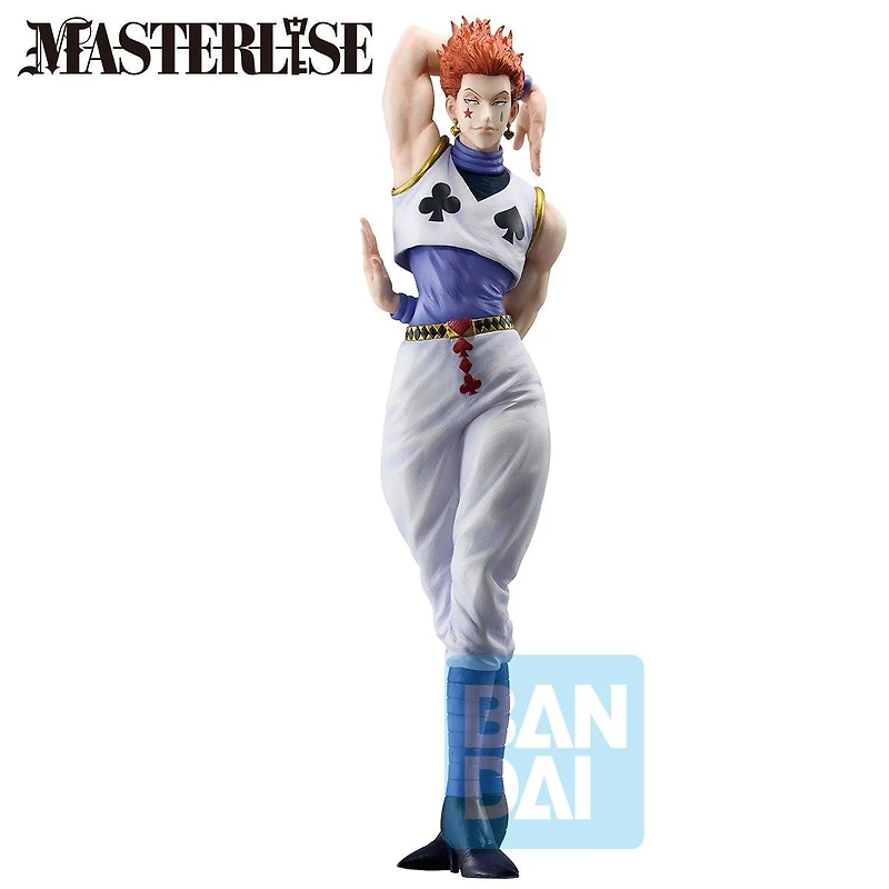 Bandai Hunter X Hunter Masterlise Ichibansho Hisoka 10.6-in Figure