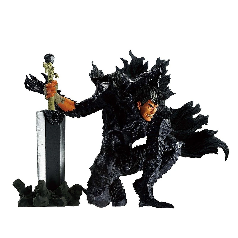 Bandai Berserk Masterlise Ichibansho Guts (A Vow of Counterattack) 4.7-in Figure