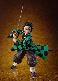Bandai Demon Slayer: Kimetsu no Yaiba Tamashii Nations S.H. Figuarts Tanjiro Kamado (The Final Battle in the Infinity Castle) 2.6-in Figure