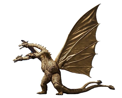 Bandai Godzilla Tamashii Nations S.H.MonsterArts King Ghidorah (1972) 9.8-in Figure