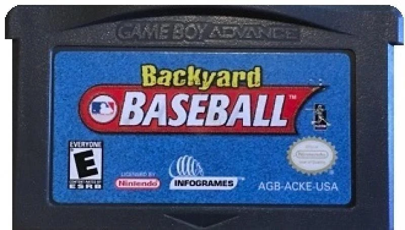 Backyard Baseball - Game Boy Advance